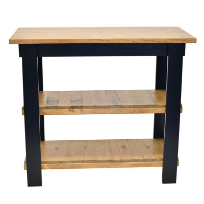 Gudino Solid Wood Kitchen Island