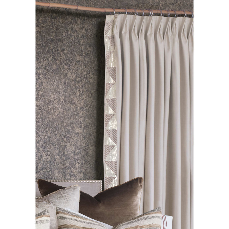 Teryn Room Darkening Curtain, Right, 40" W x 96" L