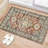 Oriental Washable Small Area Rug, Rugs For Entryway Kitchen, Ultra-Thin Soft Indoor Door Mat Non Slip Throw Carpet For Bedroom Bathroom, Brick Red-579125102