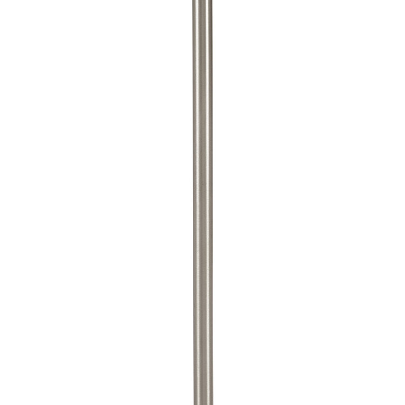 Lustre tambour 5 lumières Rios Modern Elegance, Chrome chrome, Blanc