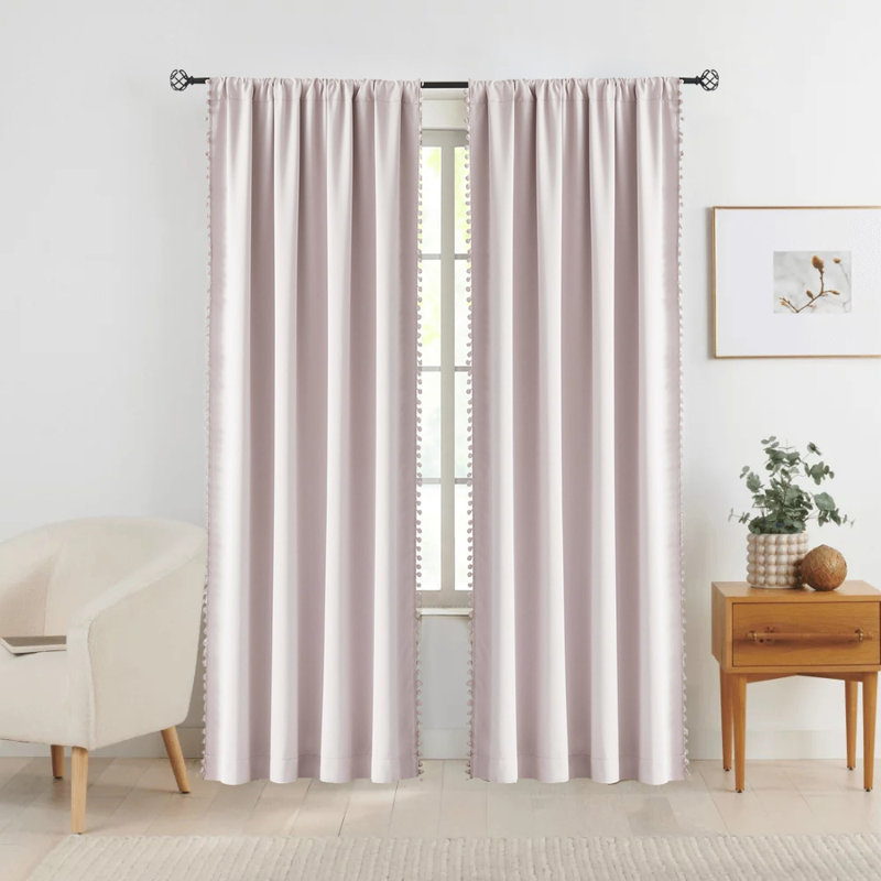 Ensemble de rideaux occultant double, passe-tringle, 2 panneaux, L 52 po x L 95 po