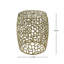 Table de bout cylindrique en aluminium au design complexe-117845436