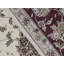 Tapis ivoire noué à la main de haute qualité