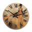 Horloge murale en bois massif Ricco-1243679185