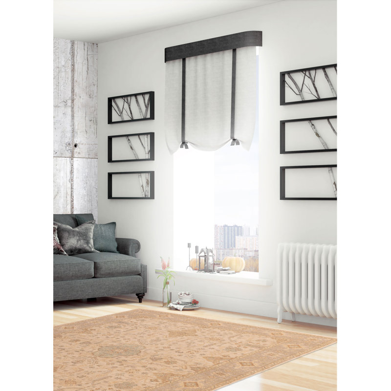 Tapis beige Jamshidpour 7 pi 10 po x 10 pi 3 po
