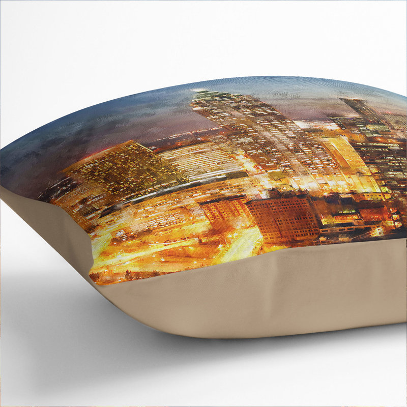 Square Cushion, 40cm W x 40cm D x 15cm D, Stone