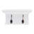 Angellique Wall Mounted Required 2 - Hook Wall Mounted Coat Rack