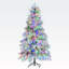 Arbre de Noël pré-éclairé enneigé-1173124214