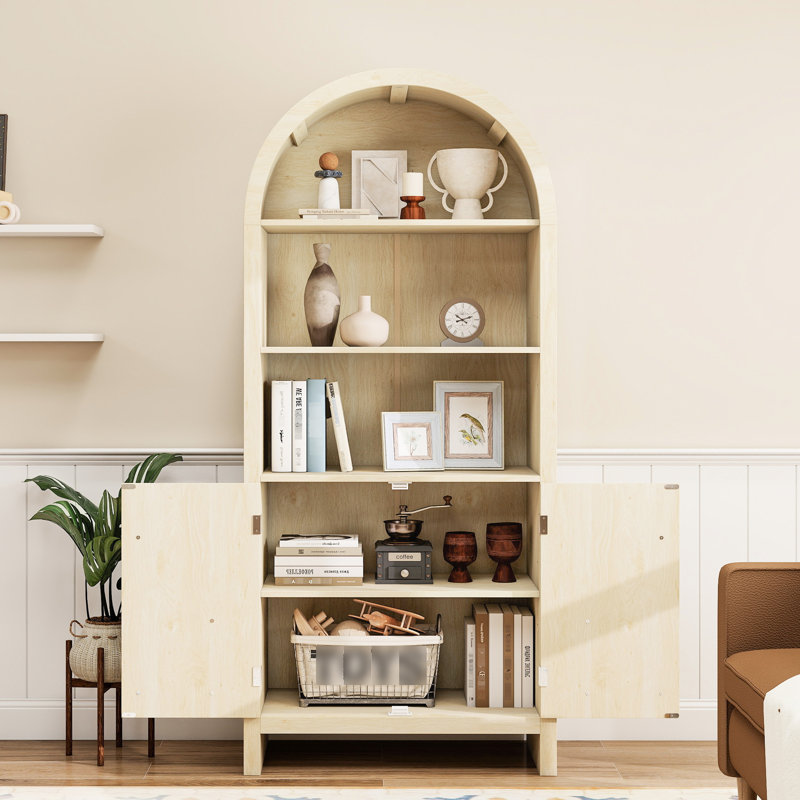 Armoire de rangement polyvalente avec panneau de particules moderne et ferme, parfaite pour la cuisine et les espaces de vie