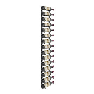 15 Bottle Wall Mounted Wine Bottle Rack