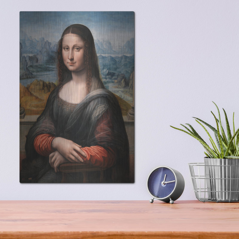 "Mona Lisa Prado" par Leonardo Da Vinci, H 16 po x l 12 po x P 0,13 po