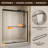 56-60" W x 58" H Semi-Frameless Bathtub Shower Door, Double Sliding Shower Door for Tub with 1/4" (6mm) Clear SGCC Tempered Glass, Matte Black Finish Shower Doors, Reversible Installation-122516590