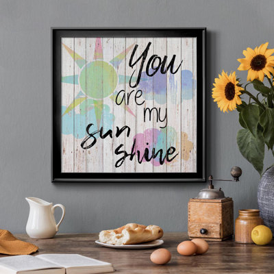 " You Are My Sunshine "