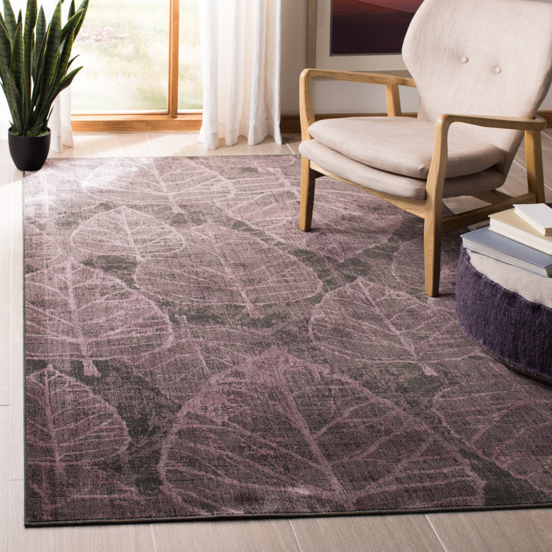 Elijah Performance Floral Rug, Rectangle 5'3" x 7'6"