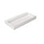 Lavabo de salle de bain rectangulaire à poser 40 po