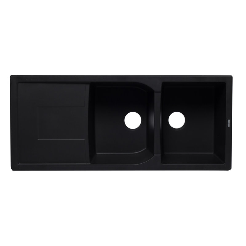 45.69'' L Single Bowl Granite Kitchen Sink
