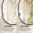 Amara Oval Tempered Glass and Aluminum Alloy Framed French Cleat Mounted Wall Mirror-1202252393-1178521312