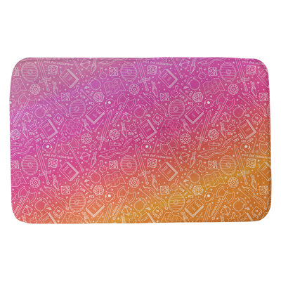 Tapis pour salle de bain rpg Leffel