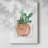 Boho Succulent -Gallery Wrapped Cavas-963880306