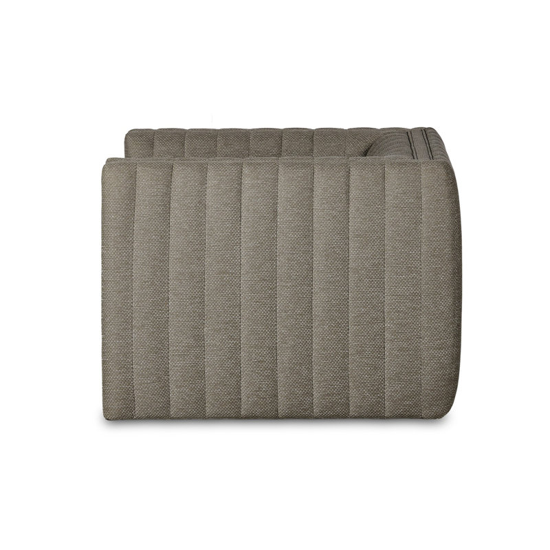 Augustine Outdoor Swivel Lounge Chair, Casa Gray