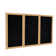 Enclosed Recycled Rubber Bulletin Boards Enclosed Cabinet Rubber Bulletin Board
