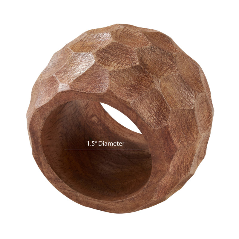 Wood Napkin Ring, Natural