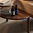 Retro irregular-shaped design coffee table