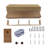 Garym Solid Wood Floating Shelf