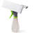 Glass Cleaner Spray Bottle with Built-in Squeegee