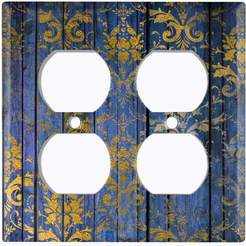 2 - Gang Toggle Light Switch Standard Wall Plate