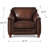 Alpert Top Grain Leather Chair-88288648