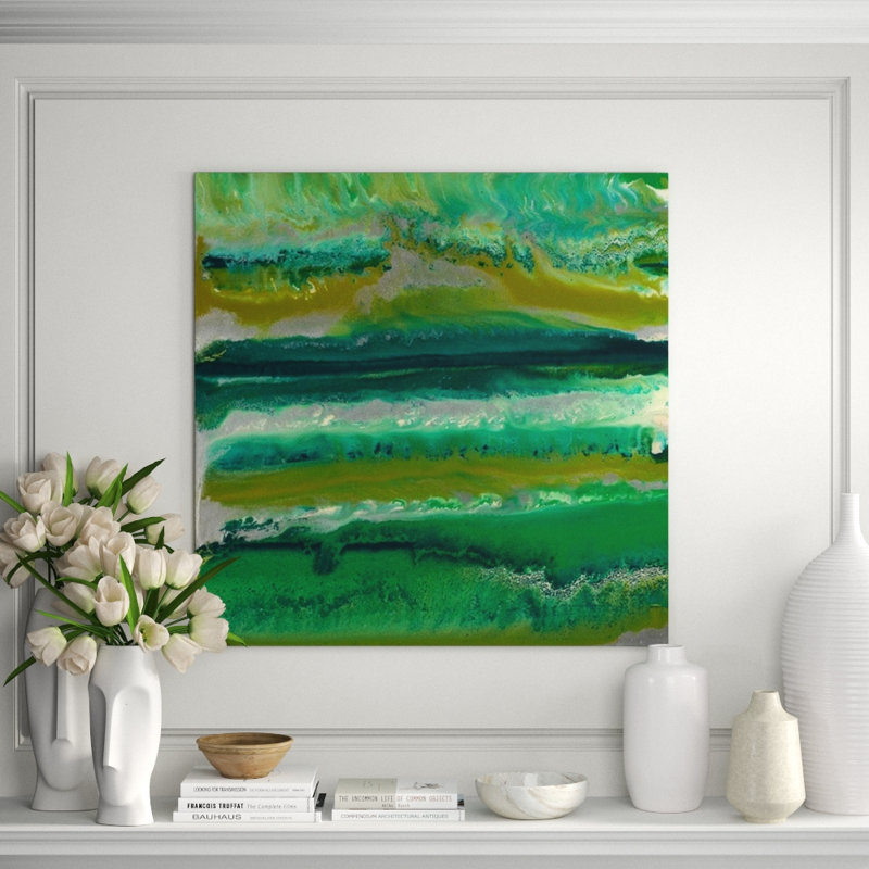 Trifle III Painting by Danielle Davis, Outdoor, 36" H x 36" W x 1.5'' D