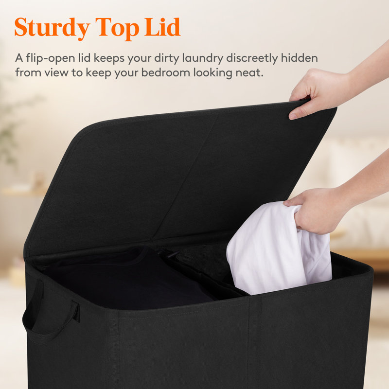 EMBRUP Fabric Laundry Hamper