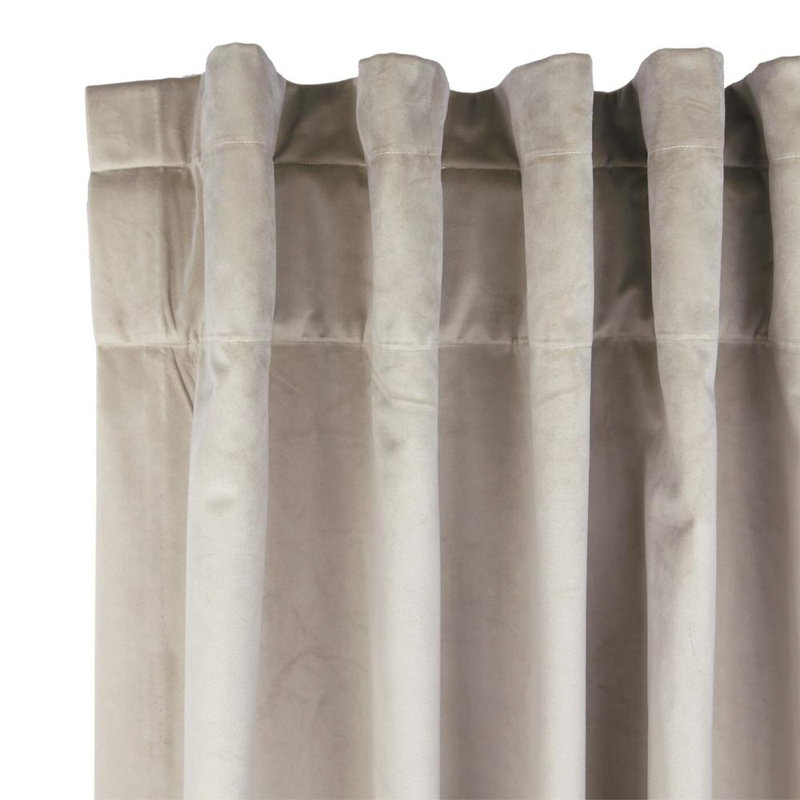 Velvet Room Darkening Curtain, 50" W x 96" L