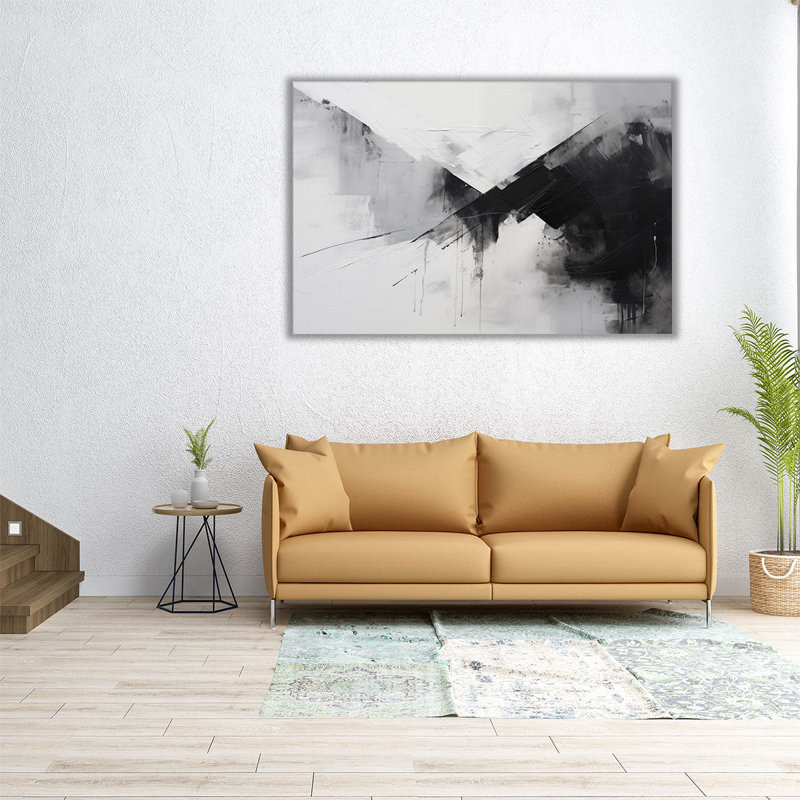 Monochrome Peak, 20" H x 30" W