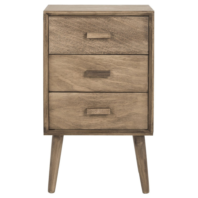 Élégante commode d'appoint Coulanges, Chocolat