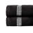 Sparkles Home Stripe Rhinestone Fingertip Towels | 100% Cotton Terry | Glass Rhinestones-459486627