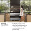 ZLINE Autograph 36 in. Marino Black Stainless Gas Range w/ 6 Gas Burners & Gold Accents-2049420560