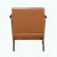 Fauteuil d'appoint en bois d'hévéa massif, similicuir et mousse enveloppée de dacron-1224820872-1224820873