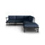 230cm Wide Ash Patio Sectional with Cushions-1420601632-1461019928