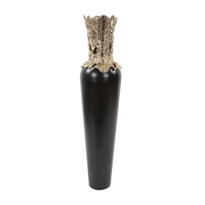 Zetian Novelty Aluminum and Iron Floor Vase 