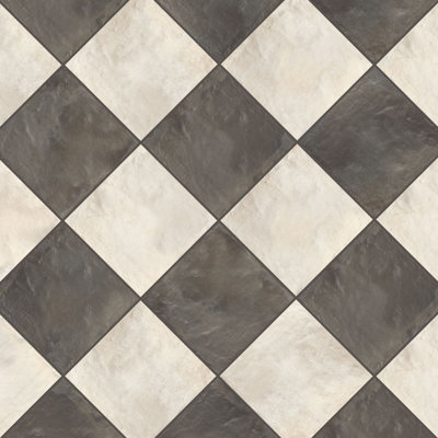 Autumn Essentials Checkerboard 8X8 Porcelain Tile
