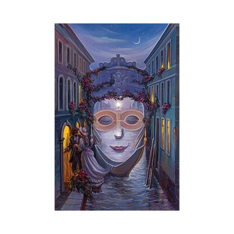 Venice by Oleg Shupliak - Wrapped Canvas Gallery-Wrapped Canvas Giclée, 20.32 cm H x 30.48 cm W
