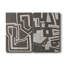 Abstrait labyrinthe I, toile tendue avec châssis de qualité supérieure - prête à être accrochée-1582770738