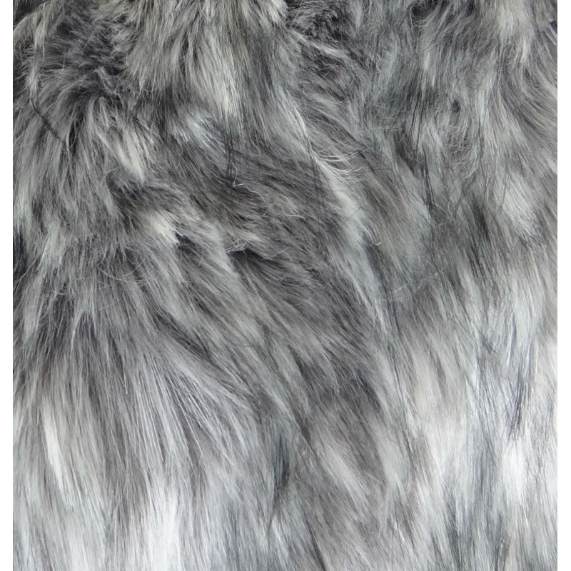 Wolf Handmade Throw Pillow, 16" H x 16" W