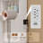 47"W LED Vanity Desk with Tri-Fold Mirror, 20W Fast Charging Type-C Power Outlet-506139441