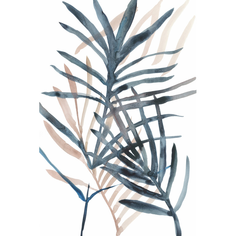 Panama Palms II - Wrapped Canvas Art Prints, 46cm H x 30cm W x 3.8cm D