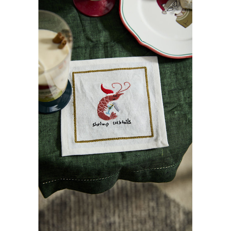 Jyshon Critters Cocktail Napkin 6"x 6"