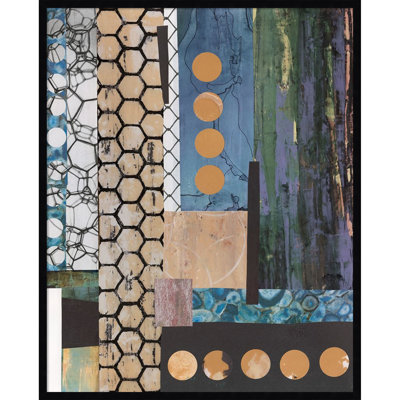 Mashup II by Maurin Wood Framed Wall Art Print