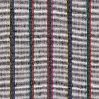 Schumacher x A Rum Fellow Corcha Hand Woven Stripe Fabric